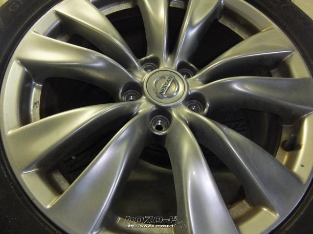 ホイール・タイヤ Y51フーガ純正18インチ★4本タイヤアルミセット★残り溝6mm程