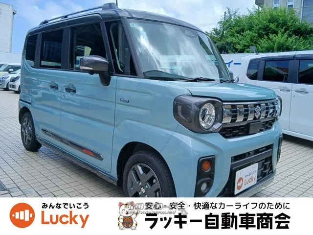 車ご購入時の下取も実施中してます! 弊社公式LINEアカウントより来店不要でローン仮審査可能です! スズキ スペーシア