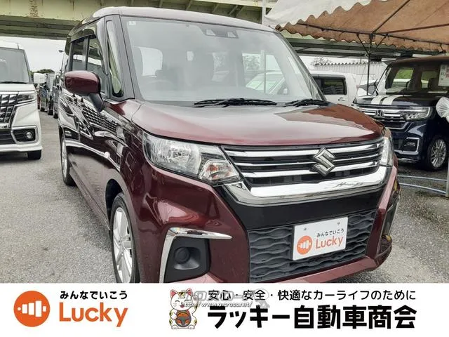 中古車購入で下取り10万円!新車購入で下取り5万円! 弊社公式LINEアカウントより来店不要でローン仮審査可能です! スズキ ソリオ