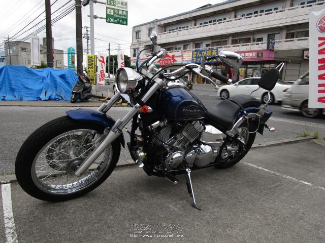 ヤマハ ドラッグスター400・2010(H22)初度登録(届出)年・青