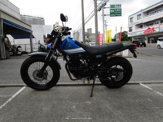 ヤマハ TW 225・青/白・225cc・金城オート・9,695km (2023年10月