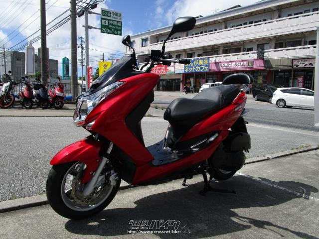 ヤマハ マジェスティS・赤・155cc・金城オート・2,072km (2023年10月
