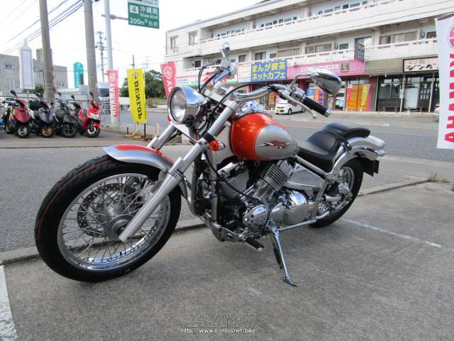 ヤマハ ドラッグスター400・オレンジ/シルバー・400cc・金城オート