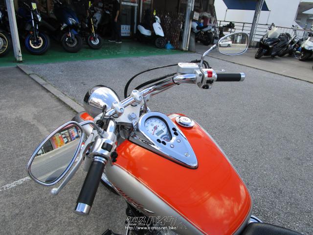 YAMAHA ドラックスター400 オレンジ 格安提供車 車検残R8/2月 始動動画