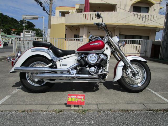 ヤマハ ドラッグスター400 クラシック・白/赤・400cc・金城オート