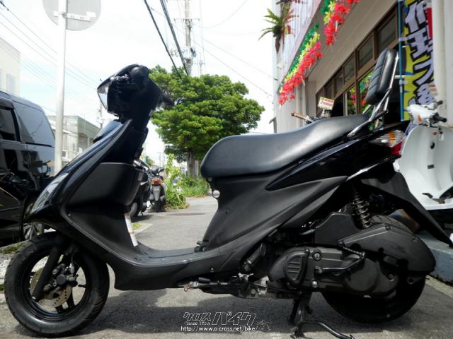 スズキ アドレスV125 S 人気のブラック!バックレスト付きでお買い得