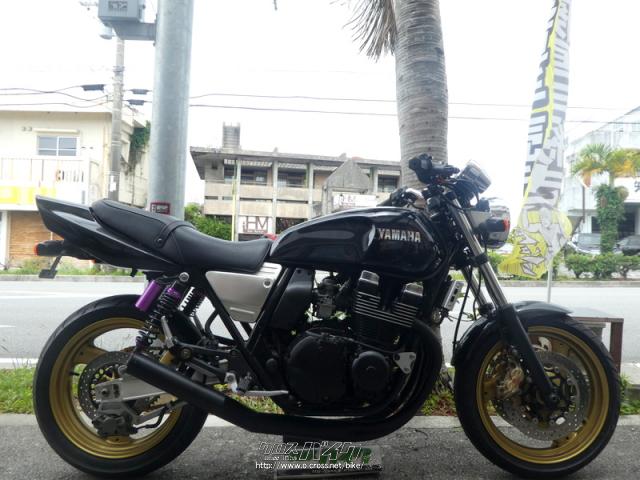 ヤマハ XJR400 人気のブラック!ゴールドホイールでバッチリ決まって 