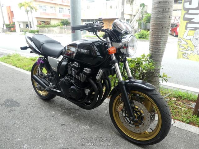 ヤマハ XJR400 人気のブラック!ゴールドホイールでバッチリ決まって 