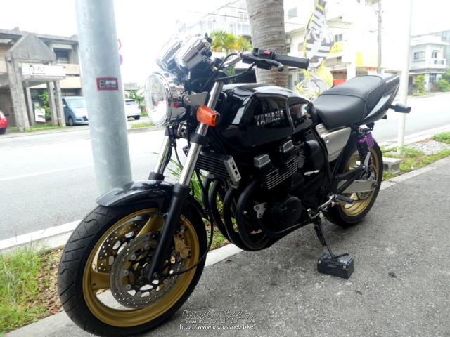 ヤマハ XJR400 人気のブラック!ゴールドホイールでバッチリ決まって