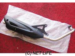 マフラー&吸気系 新品アルファー管マフラーアドレスV125用