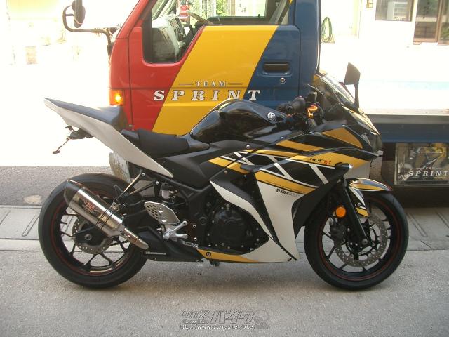ヤマハ YZF-R25 250・黄黒・250cc・バイクショップ スプリント・12,300 