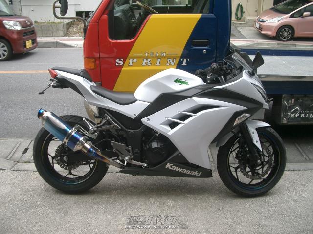 カワサキ ニンジャ250・P白・250cc・バイクショップ スプリント・7,500