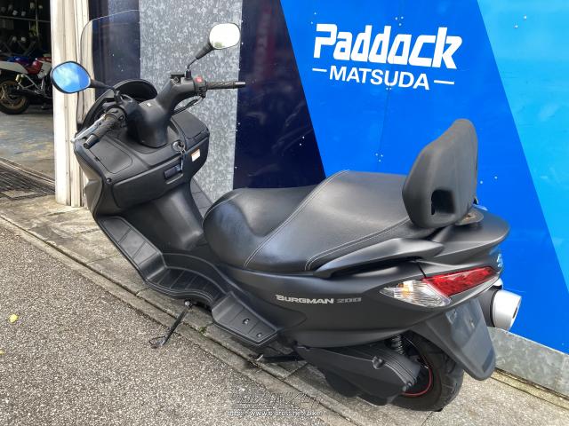 値下げスズキ　バーグマン200走行少な目 スズキ バーグマン200・2019(R1)初度登録(届出)年・マットグレー