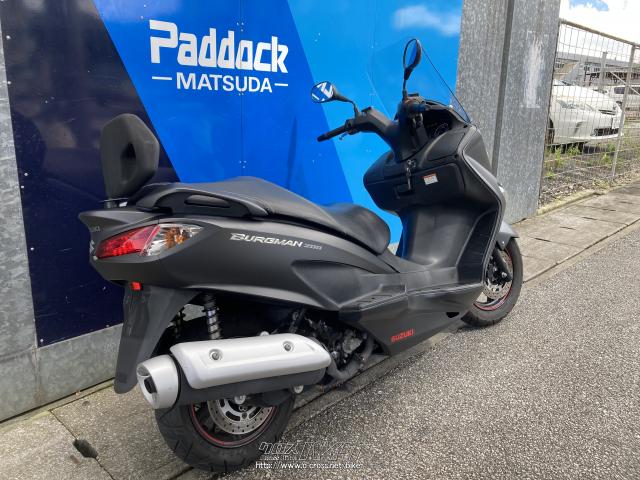 スズキ バーグマン200・2019(R1)初度登録(届出)年・マットグレー