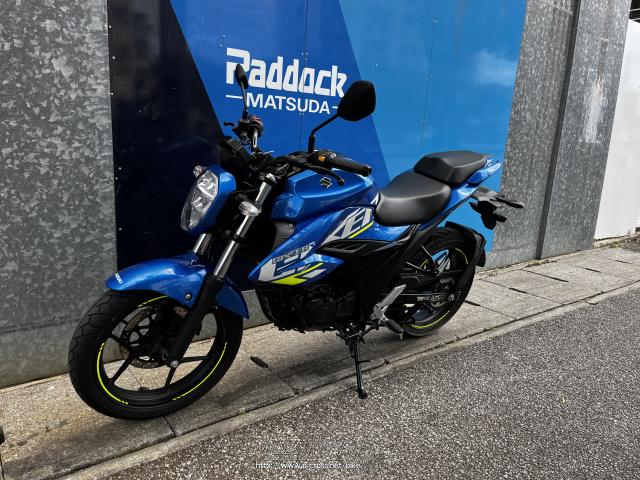 スズキ様　オーダー受付 スズキ ジクサー 150・2021(R3)初度登録(届出)年・トリトンブルー