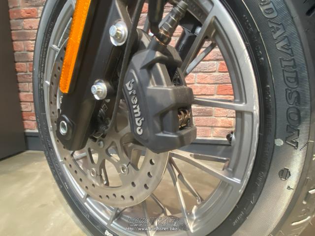 前後ブレーキにbremboを標準装備しています。 ハーレーダビッドソン スポーツスターXL883