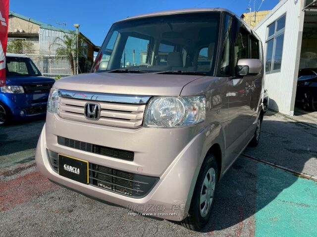 ホンダ N-BOX 660 G Lパッケージ・2012(H24)年式・ピンク・660cc