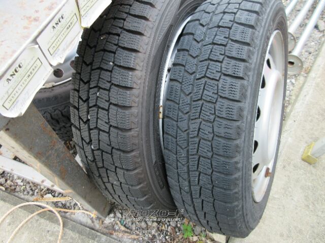 ホイール・タイヤ・155/65R14 中古スタッドレスタイヤ付きホイール4本 