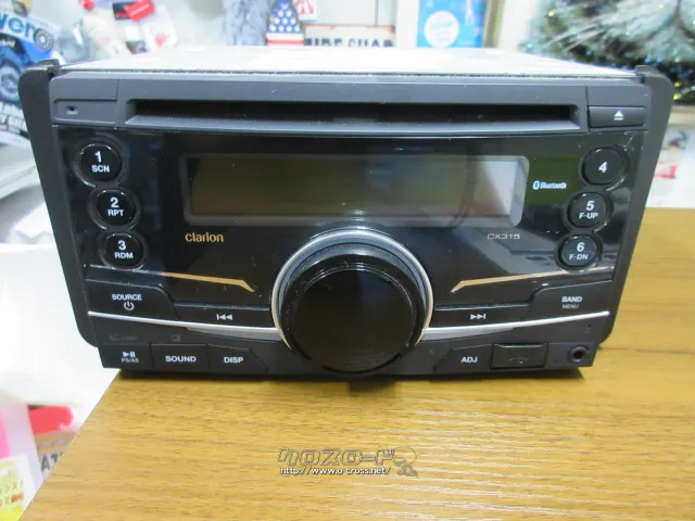 オーディオ CD/USB/Bluetooth/FMAM/USB/AUX 2DINオーディオ