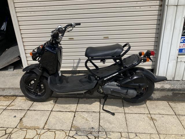ホンダ ズーマー・黒・50cc・松田モータース・7,744km・保証無 (2022年