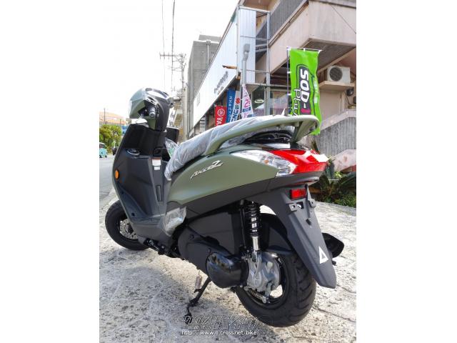 ヤマハ アクシスZ 125・マットグリーン・125cc・オートプラザ首里・1km 