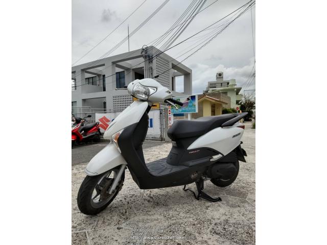 ホンダ リード110・ホワイト・110cc・オートプラザ首里・25,628km