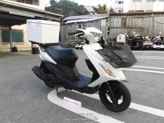 スズキ アドレスV125 S JMリアBOX・パールホワイト・125cc・那覇