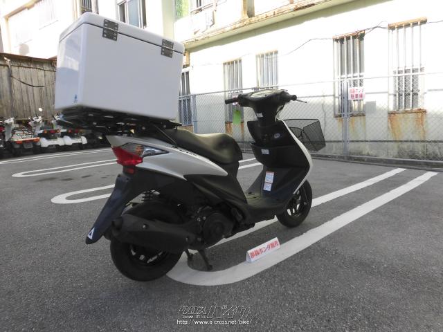 アドレスs 整備済み　アドレス下取り可能　（只今交渉中）　数名キャンセル待ちです。 スズキ アドレスV125 S JMリアBOX・パールホワイト・125cc・那覇ホンダ