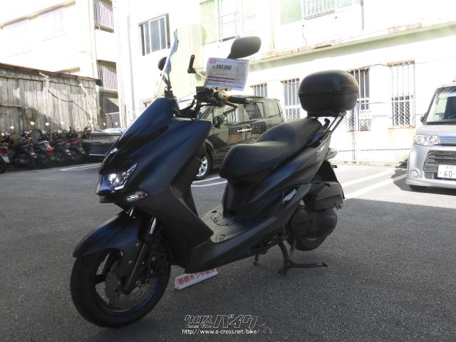 ヤマハ マジェスティS LEDヘッドライト カスタム多数・マットブラック