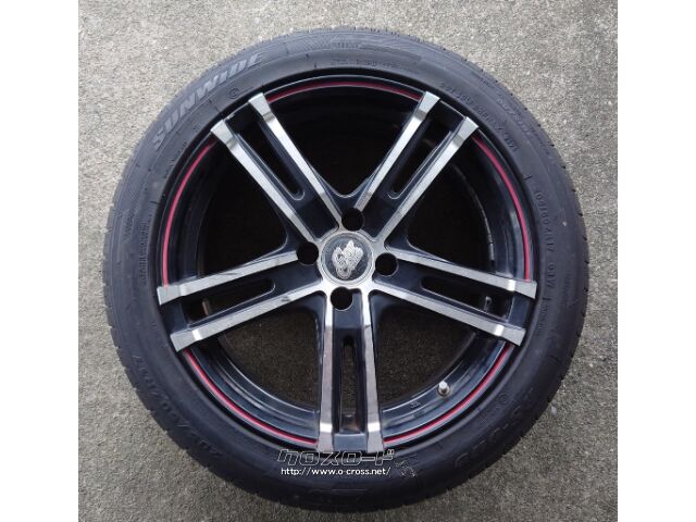 ホイール・タイヤ 社外17インチ タイヤホイル4本セット