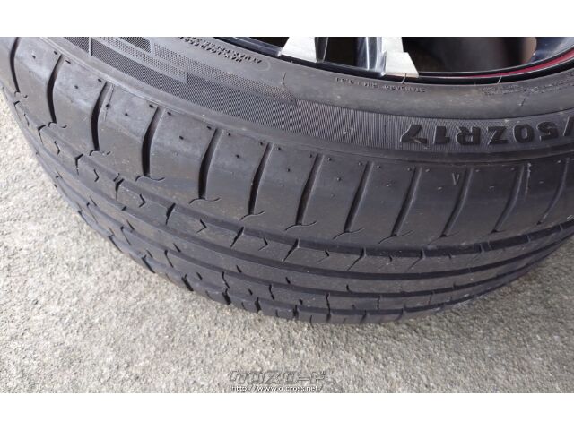 ホイール・タイヤ 社外17インチ タイヤホイル4本セット