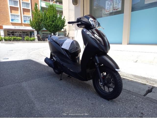 ホンダ リード125・2024(R6)初度登録(届出)年・マットブラック・125cc