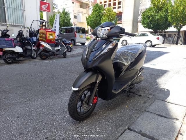 ホンダ リード125・2024(R6)初度登録(届出)年・マットブラック・125cc