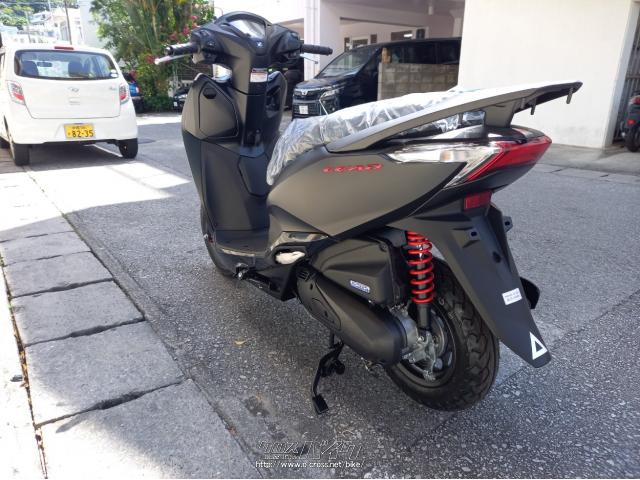 ホンダ リード125・2024(R6)初度登録(届出)年・マットブラック・125cc