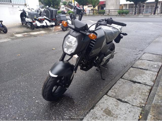ホンダ グロム 125・マットブラック・125cc・ホンダ二輪久米・保証付