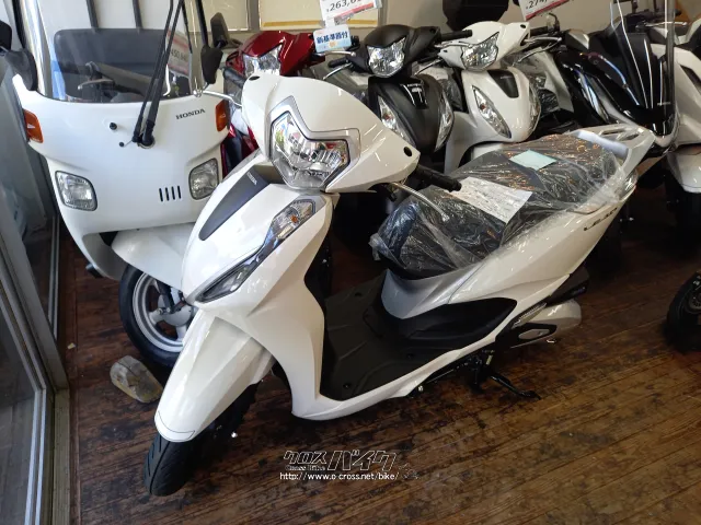 ホンダリード　白 ホンダ リード125・2026(R8)初度登録(届出)年・バニラホワイト・125cc