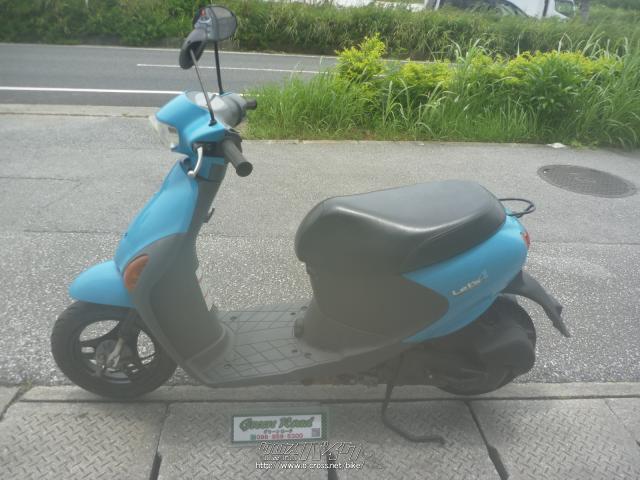 スズキ レッツ4・青・50cc・グリーンロード・5,271km・保証付・3ヶ月