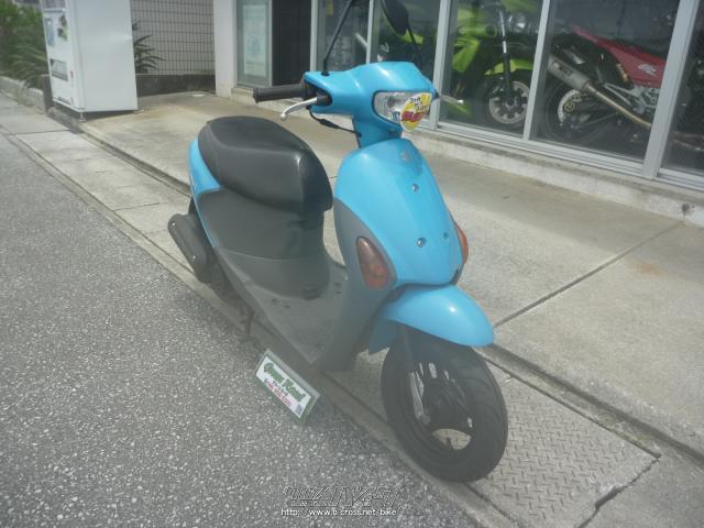スズキ レッツ4・青・50cc・グリーンロード・5,271km・保証付・3ヶ月