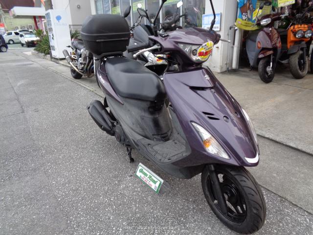 スズキ アドレスV125 S・パープル・125cc・グリーンロード・24,990km 