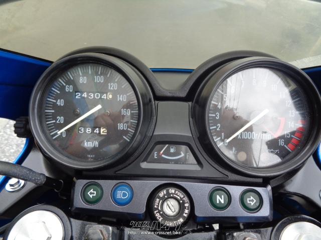 希望 カワサキ ZRX 400・2002(H14)初度登録(届出)年・ブルー・400cc