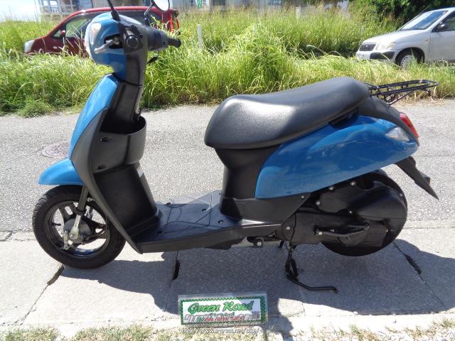 スズキ レッツ50 CA4AA・ブルー・50cc・グリーンロード・8,804km・保証 