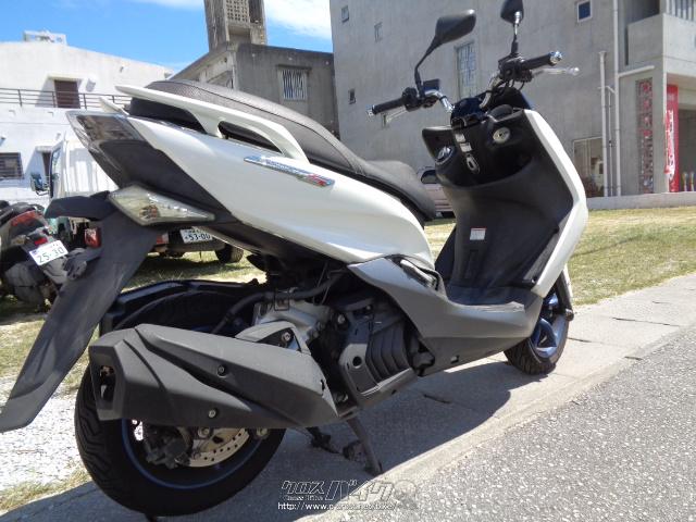 ヤマハ マジェスティS 後期型・ホワイト・155cc・グリーンロード 