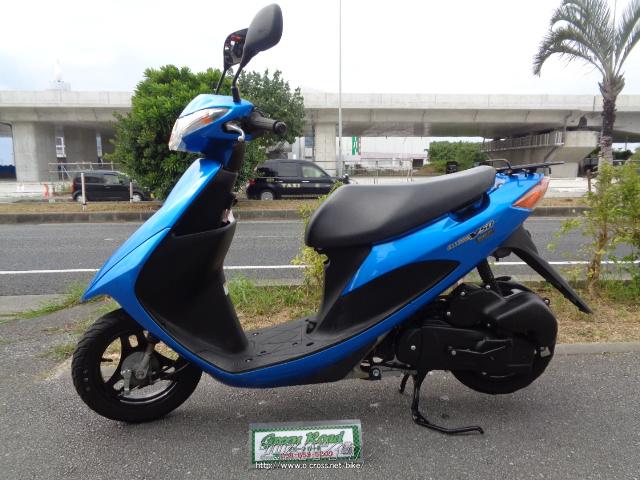 スズキ アドレスV50 CA4BA・青・50cc・グリーンロード・10,125km・保証