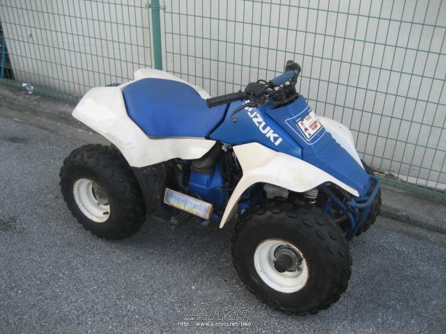スズキ LT 80・ブルー/ホワイト・80cc・モトサウンド・減算車(コンペ