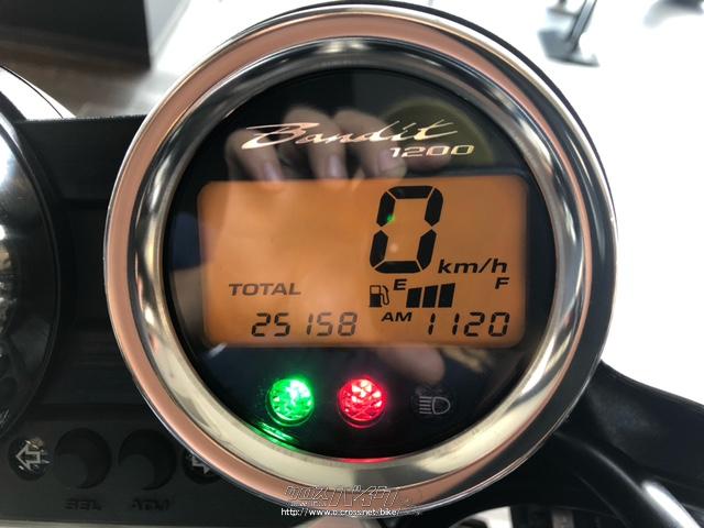 スズキ バンディット1200・ブラック・1200cc・モトサウンド・25,158km