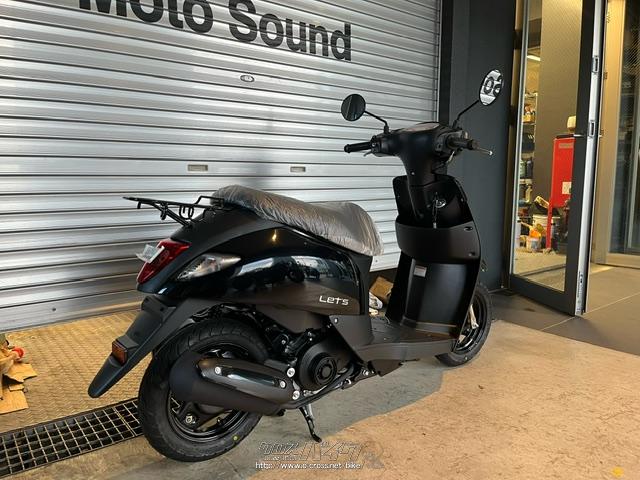 スズキ レッツ・ブラック・50cc・モトサウンド・保証付・24ヶ月 | 沖縄