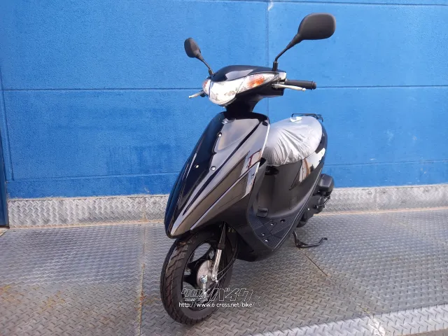 スズキ 原チャリ アドレス50 ブラック ワンオーナー スズキ アドレスV50・ブラック・50cc・モトフリークウイリー とよみ店
