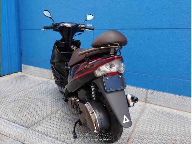 スズキ アドレスV125 G・ブラッククリアレッド・125cc・モトフリーク