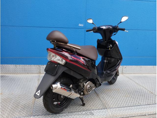 スズキ アドレスV125 G・ブラッククリアレッド・125cc・モトフリーク
