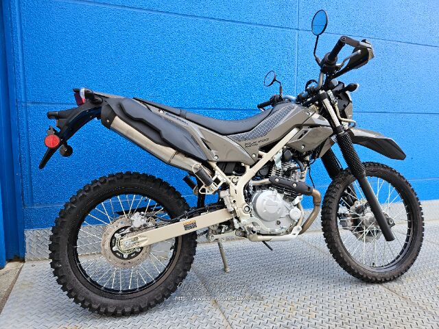 カワサキ KLX230 シェルパ・2025(R7)初度登録(届出)年・ブラウン